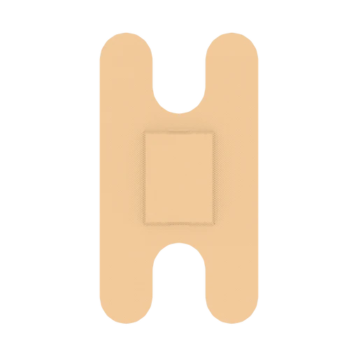 Adhesive Fabric Bandages Four Wing - Sterile, 3" x 3", 24/50/cs | Quantity - 1x CS - Image 8