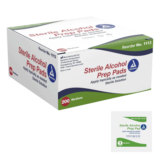 Alcohol Prep Pad - Sterile, Large, 10/100/cs | Quantity - 1x CS - Image 3