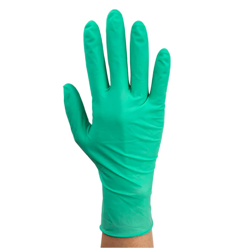 AloeTex Latex Gloves w/ Aloe, Small, Green, Powder-Free, 10/100/cs | Quantity - 1x CS - Image 3