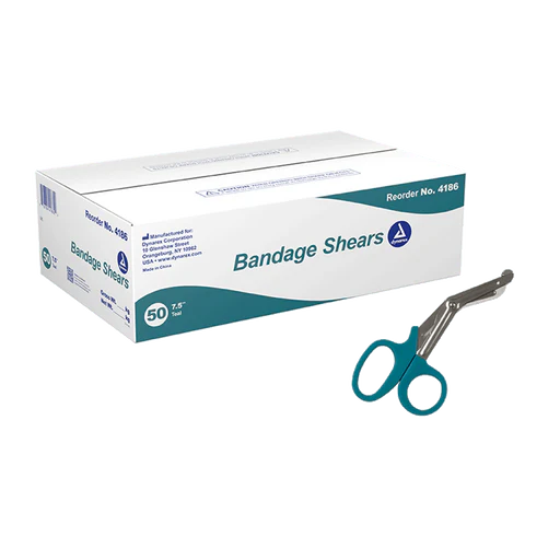 Bandage Shears, 5.5", Blue, 50/bx | Quantity - 1x BOX - Image 10