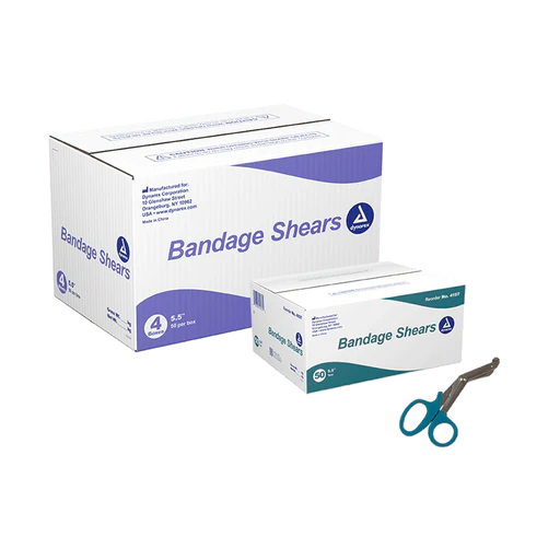 Bandage Shears, 5.5", Blue, 50/bx | Quantity - 1x BOX - Image 18