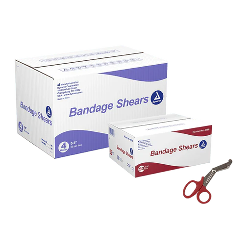 Bandage Shears, 5.5", Blue, 50/bx | Quantity - 1x BOX - Image 19