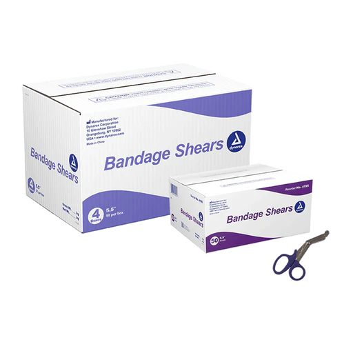 Bandage Shears, 5.5", Blue, 50/bx | Quantity - 1x BOX - Image 20
