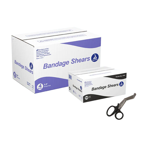 Bandage Shears, 5.5", Blue, 50/bx | Quantity - 1x BOX - Image 24
