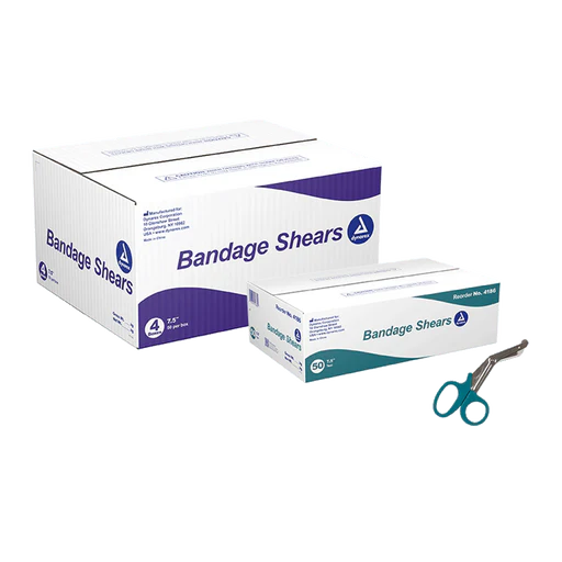 Bandage Shears, 5.5", Blue, 50/bx | Quantity - 1x BOX - Image 27