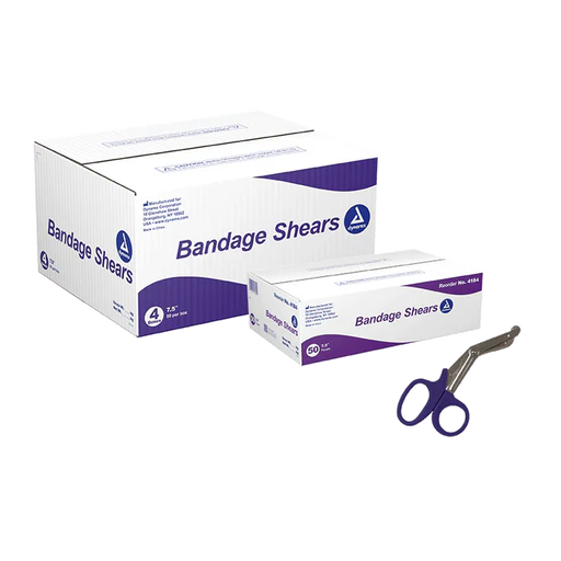 Bandage Shears, 5.5", Blue, 50/bx | Quantity - 1x BOX - Image 29