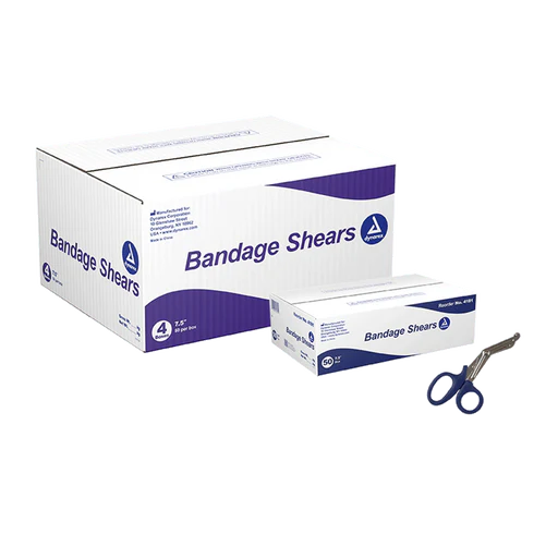 Bandage Shears, 5.5", Blue, 50/bx | Quantity - 1x BOX - Image 32