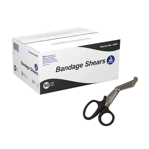 Bandage Shears, 5.5", Blue, 50/bx | Quantity - 1x BOX - Image 8