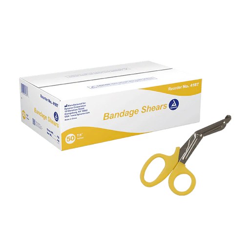 Bandage Shears, 5.5", Blue, 50/bx | Quantity - 1x BOX - Image 9