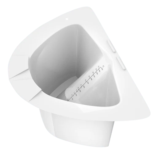 Bed Pan - Stackable, Mauve, 50/cs | Quantity - 1x CS - Image 3