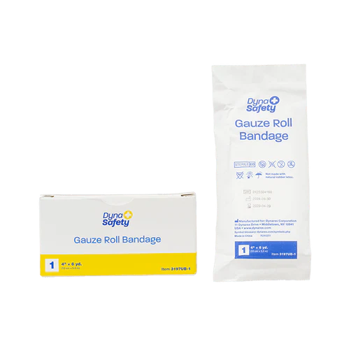 Gauze Roll Bandage - 1/Unit, 4" x 6 yd, 100/1/cs | Quantity - 1x CS - Image 6