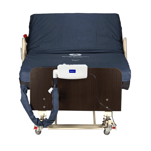 DynaRest Airfloat 100F Air Mattress w/ Foam Base and Pump, 36" x 80" x 8", 1pc/cs | Quantity - 1x CS - Image 3