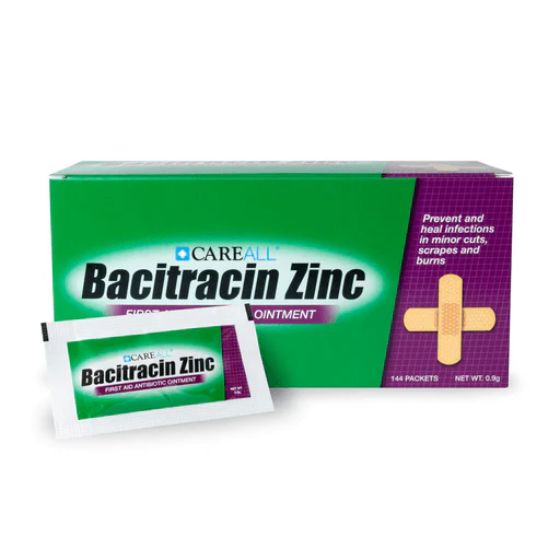 NEW WORLD IMPORTS CAREALL BACITRACIN OINTMENT - Bacitracin Ointment, 0.9g, 144/bx, 12 bx/cs | Quantity - 1x CS - Image 4