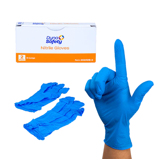 Nitrile Exam Gloves In A Bag, X-Large, Powder-Free, Blue, 500/2pr/cs | Quantity - 1x CS - Image 3