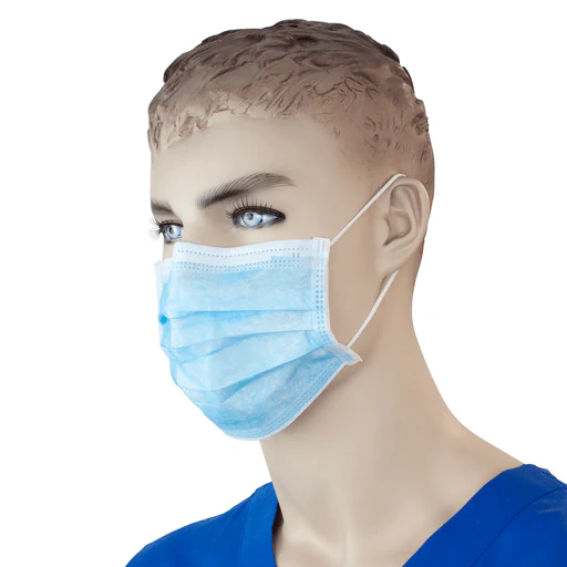 Isolation Mask w/ Ear Loop, Yellow, 12/50/cs | Quantity - 1x CS - Image 3
