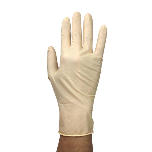 Sterile Latex Exam Gloves, Large, Powder-Free, 8/50/cs | Quantity - 1x CS - Image 3