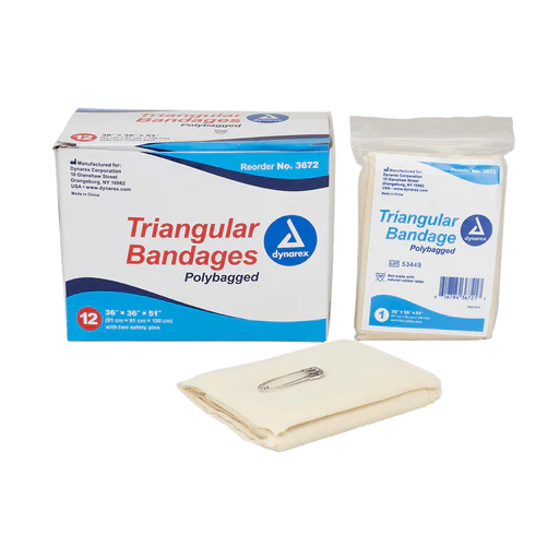 Triangular Bandage - Non-Woven, 40" x 40" x 56", 240/cs | Quantity - 1x CS - Image 3