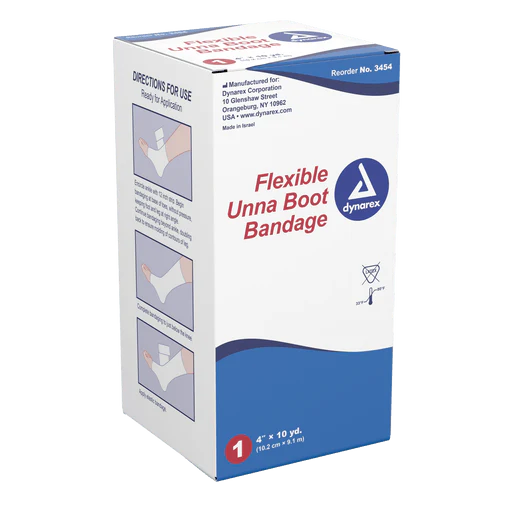 Unna Boot Bandages, 3" x 10 yd, 12/cs | Quantity - 1x CS - Image 3